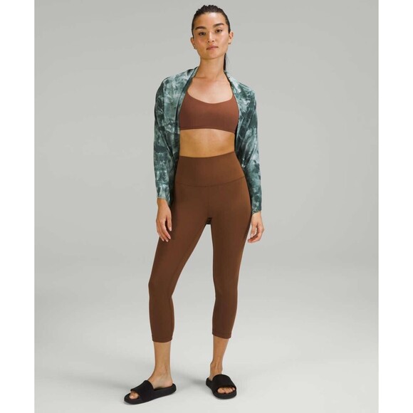 Lululemon Wrap Customizable Nulu Snap Scarf Women Spruce Green One Size NWT - Picture 9 of 9